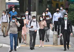 Recruitment agency Randstad has seen hiring activity cool for middle management and support functions in the last quarter. 