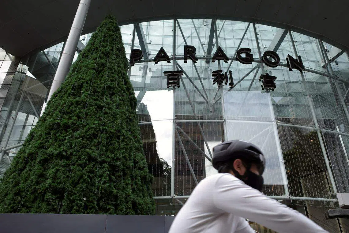 SPH Reit's portfolio includes its anchor asset, Paragon, along with The Clementi Mall and The Rail Mall. It has two more such facilities in Australia.