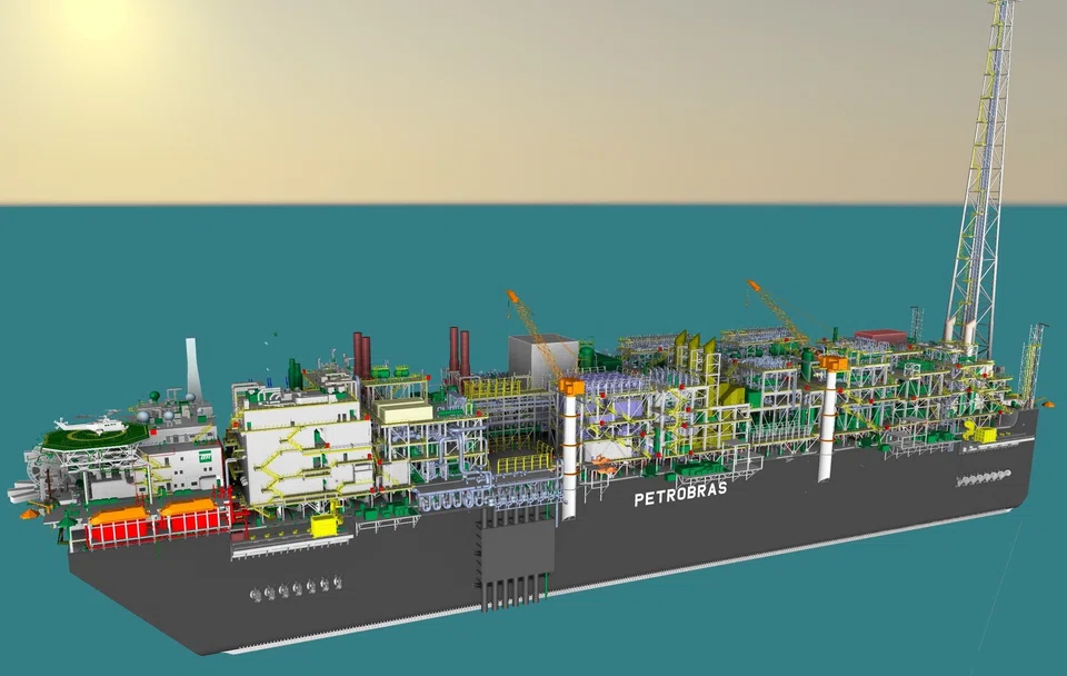 The P-82, part of Petrobras' new generation of production facilities, is characterised by its high production capacity and technologies which reduce CO2 emissions.