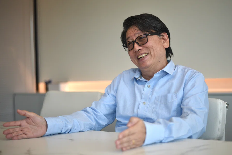 Chua Soon Hock (seen here in an interview in 2020) tells investors recent events "have proven that my past experience is no longer valid and instead, is working against me".