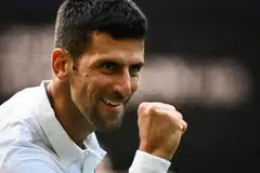 The 36-year-old Djokovic is targeting an eighth Wimbledon title, which would draw him level with Federer’s men’s record.
