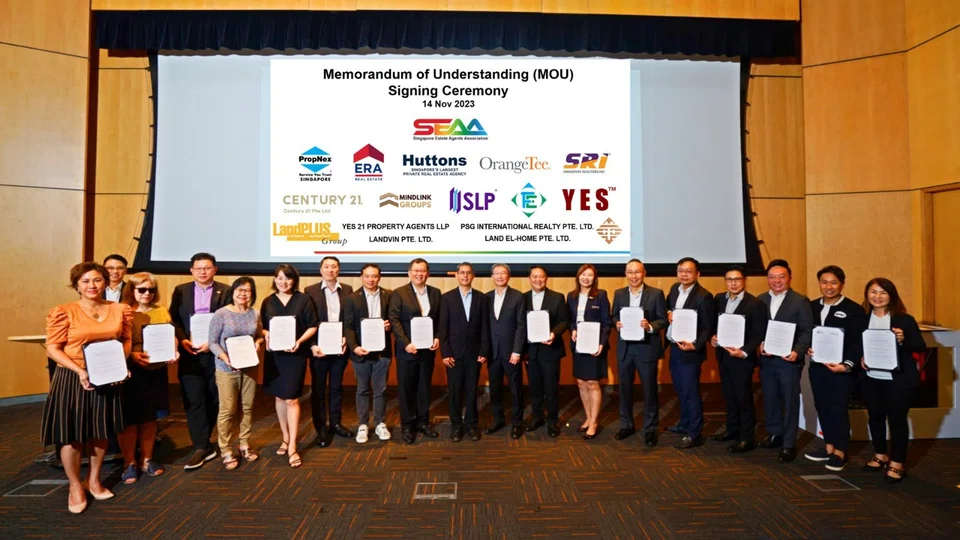 Under the best practices guide laid out by SEAA, property agents should agree upon how commission is shared before engaging with clients.