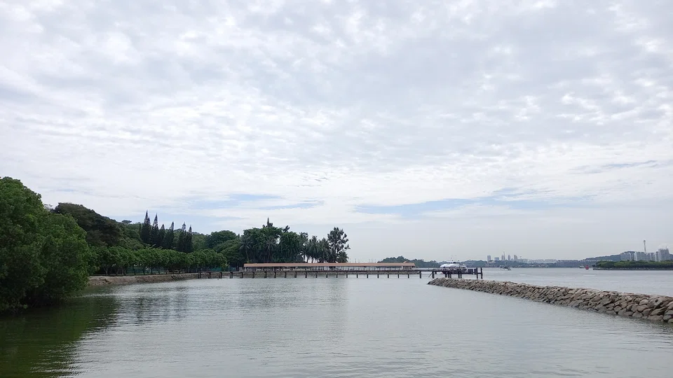 Lazarus Island is just one of the many art locations for the Singapore Biennale.