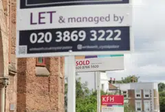 Property sales fell in July at the fastest pace since April 2020 when the market was largely shut by the Covid-19 pandemic, and demand from prospective buyers also sank, according to RICS. 