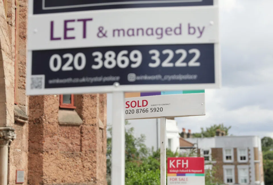 Property sales fell in July at the fastest pace since April 2020 when the market was largely shut by the Covid-19 pandemic, and demand from prospective buyers also sank, according to RICS. 