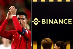 As part of the multi-year agreement, the Portuguese soccer star Cristiano Ronaldo and Binance will create a series of NFT collections for sale on the company's platform, the cryptocurrency exchange said.