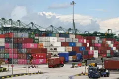 August’s print extends the previous month’s revised 20.3 per cent decline, and surpasses the median 17.1 per cent drop expected by private-sector economists, according to a Bloomberg poll. 