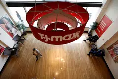 Discount store T.J. Maxx, which is owned by TJX Cos Inc, is expecting to have some of the best branded content among its stocks, said TJX chief executive Scott Goldenberg. Retailers who can't sell off their stocks typically sell them to off-price retailers like TJX Cos.  