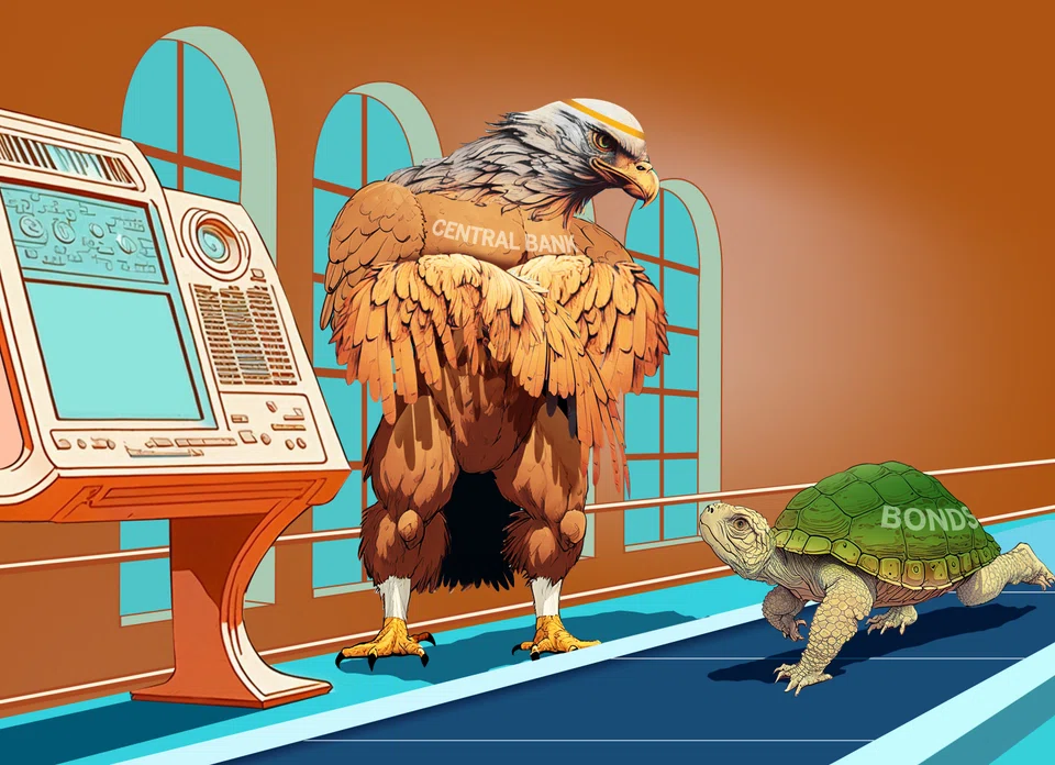 While bond yields are up, investors should bear in mind that interest rates are rising because central banks worldwide are trying to tame inflation.