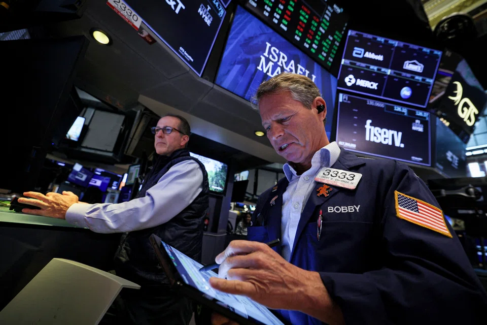 The Dow Jones Industrial Average falls 30.29 points, or 0.09 per cent, at the open to 34,611.68.