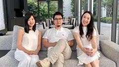 From left: Ruoyun Yang, Steven Li and Trasy Lou Walsh are co-founders of Fluid.