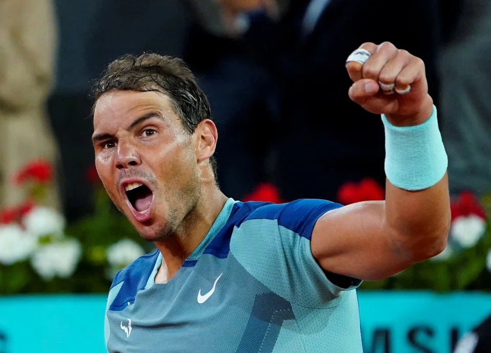Rafael Nadal enjoyed a winning return after a 6-week injury break, opening his Madrid campaign with a 6-1, 7-6(7/4) success over Serbia's Miomir Kecmanovic on Wednesday.  