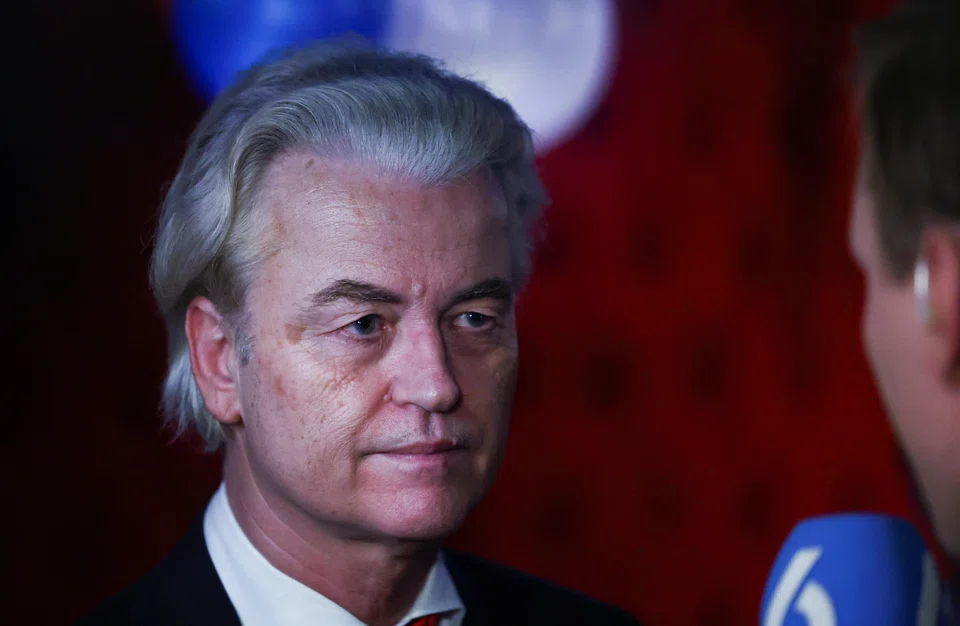Beating all predictions, Geert Wilders' (above) Freedom Party wins 37 seats out of 150, well ahead of 25 for a joint Labour/Green ticket and 24 for the conservative People’s Party for Freedom and Democracy (VVD) of outgoing Prime Minister Mark Rutte.