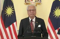 Malaysia's prime minister Ismail Sabri announced the dissolution of Parliament on Oct 10, 2022.