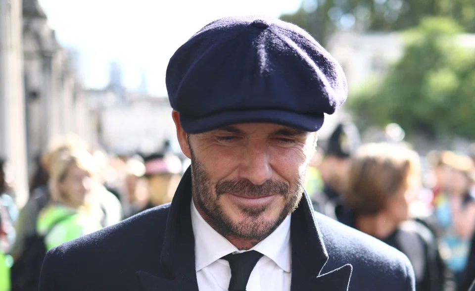 Former England football captain David Beckham was among scores of sports stars from across Britain and the world who paid tribute to Queen Elizabeth after death aged 96 last week.