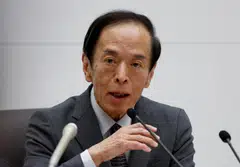 Bank of Japan governor Kazuo Ueda says the central bank has several options on which interest rates to target once it pulls short-term borrowing costs out of negative territory.