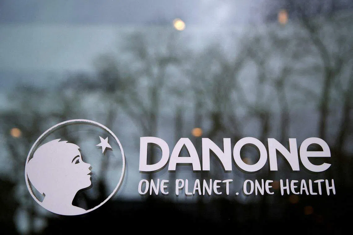 French food group Danone, which makes Activia yoghurt, Aptamil infant formula and Evian water, has largely relied on Europe for raw materials.