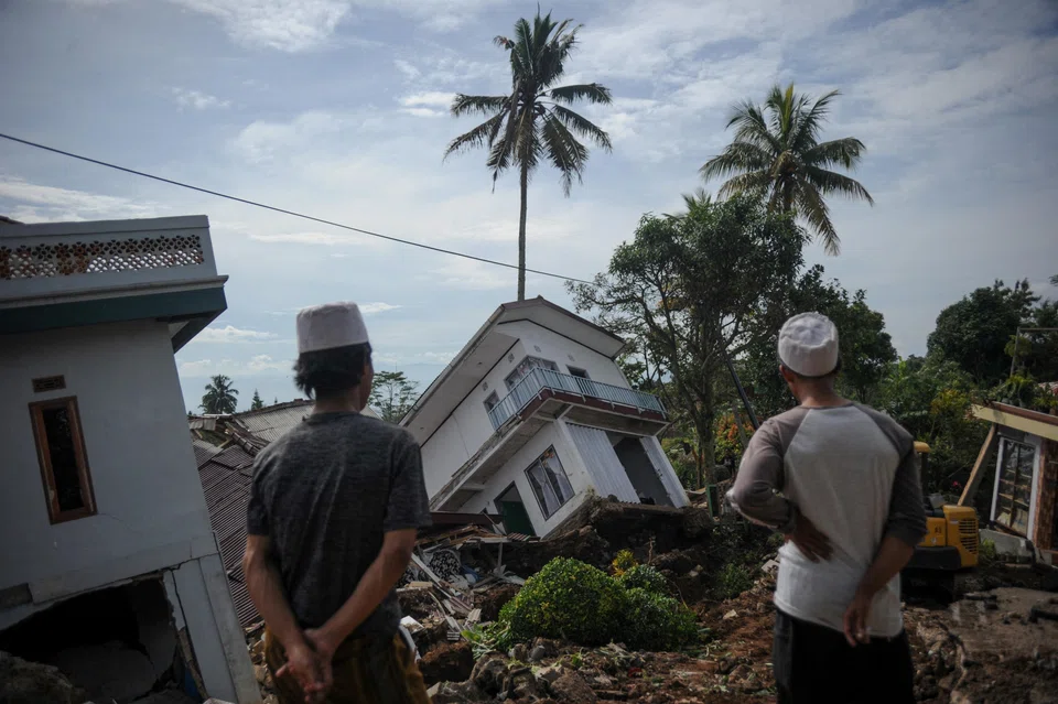 Monday’s 5.6-magnitude quake caused extensive damage in the town of Cianjur, in mountains about 75 km  south of the capital, Jakarta, and the death toll has risen steadily as rescue workers find victims.