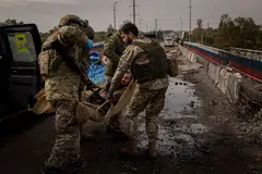 The award is dedicated to those Ukrainians fighting on the ground, for those who have been forced to flee, for those who have lost relatives and friends, for all those who stand up and fight for who and what they believe in.