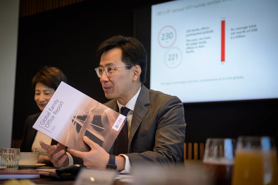Tommy Leung of UBS Global Wealth Management says investors like setting up family offices in Singapore as they feel comfortable in the country. 