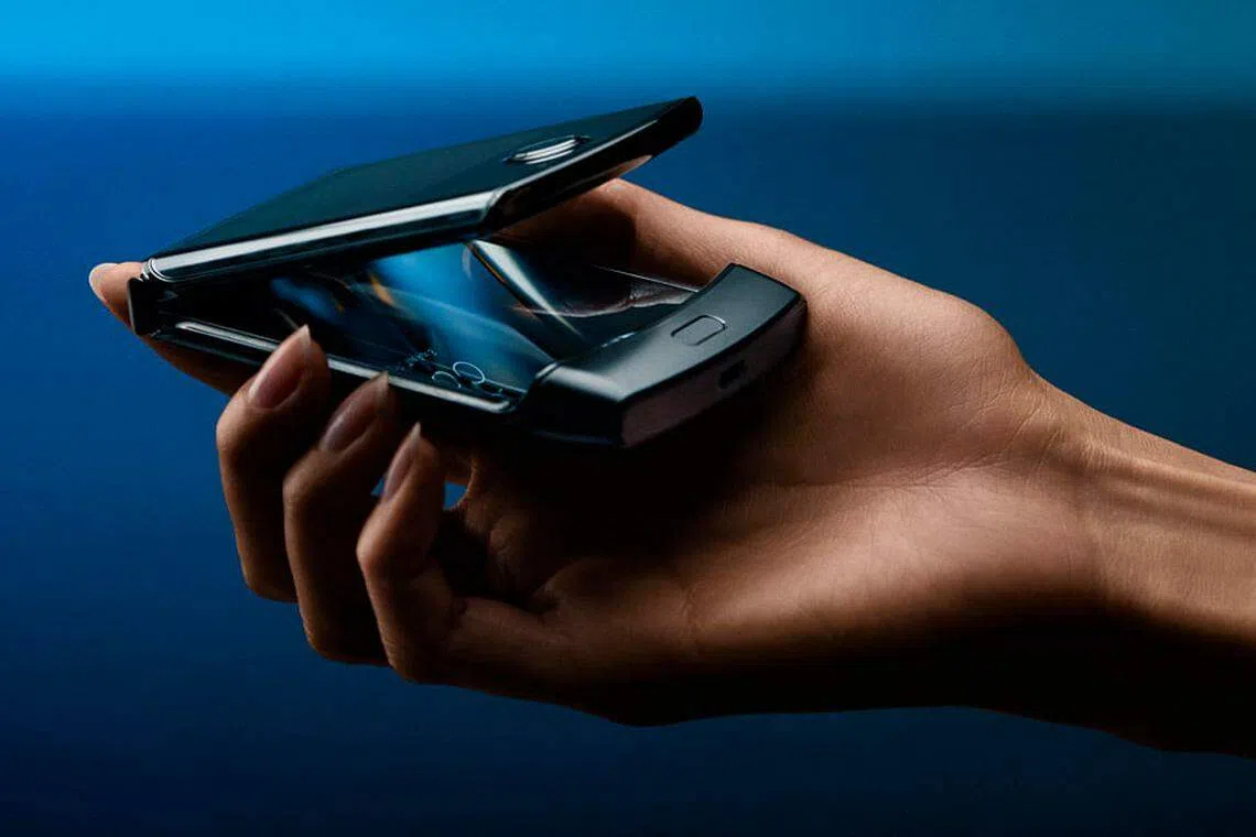 Motorola reboots its Razr as a foldable smartphone