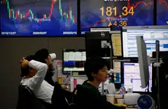 The benchmark KOSPI fell 20.38 points, or 0.89 per cent, to close at 2,268.40, but still notched a 2.50 per cent gain for the week.