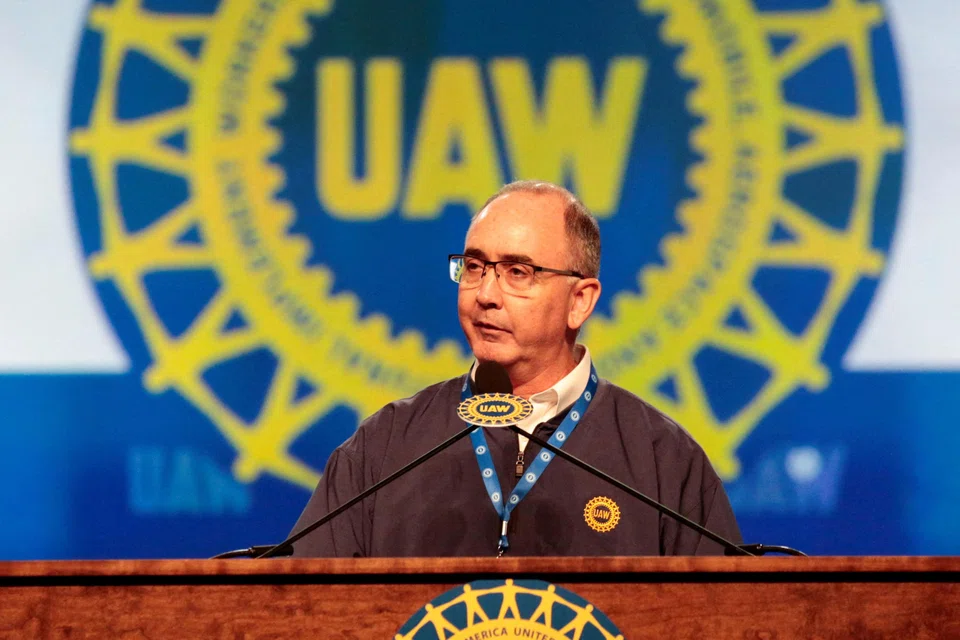 UAW president Shawn Fain noted the UAW has lost 1 million members since 1980 – a decline he blamed on trade policy.