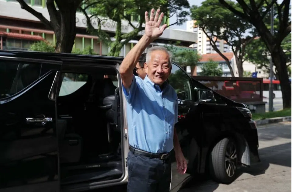  Ng Kok Song arriving at Geylang Serai Market on Jul 27, 2023. 