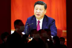 Xi said China will “accelerate building a powerful domestic market and push for the goods trade to optimise and upgrade.”