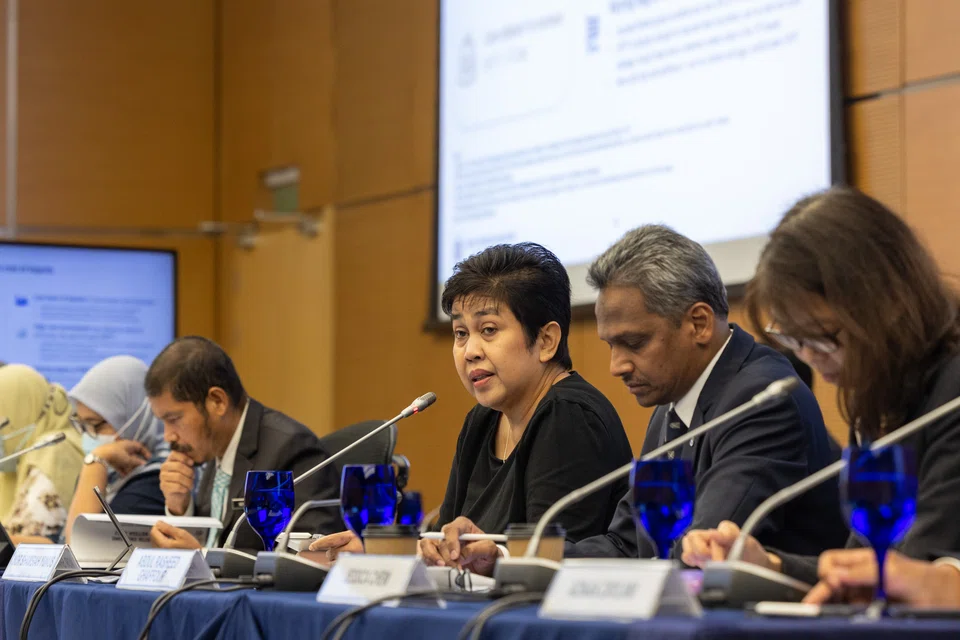 At a press conference on Friday (Nov 11), Bank Negara governor Nor Shamsiah Mohd Yunus said Malaysia's GDP growth shows it is not a country in crisis.