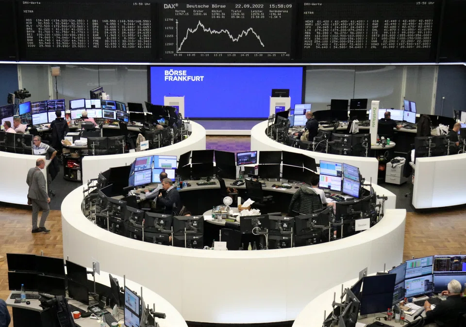 Europe’s biggest economy, Germany, saw its main index hit its lowest since November 2020, down 2 per cent.