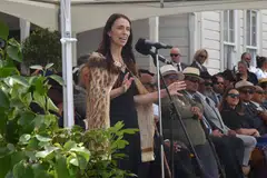 “My overall experience in this job of New Zealand and New Zealanders in this job has been one of love, empathy and kindness,” says Jacinda Ardern.