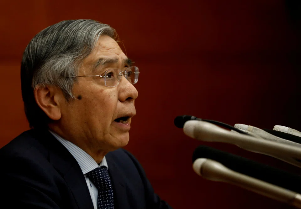 BANK OF JAPAN (BOJ) governor Haruhiko Kuroda said US dollar moves may not be affected much by US interest rate hikes unless the pace is much faster than expected, according to a recording of an online interview by the Financial Times aired on Wednesday (Jun 8).