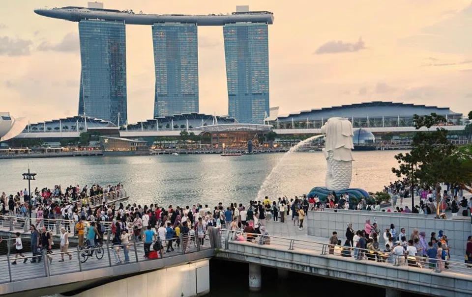China had been the top source of tourists for Singapore (above) and some countries in Asia, before the pandemic forced the North Asian country to close its borders for three years from 2020.