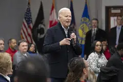  White House said Joe Biden will meet Republican House Speaker Mike Johnson and his Democratic counterpart Hakeem Jeffries, as well as the Senate’s Democratic Majority Leader Chuck Schumer and opposition chief Mitch McConnell.