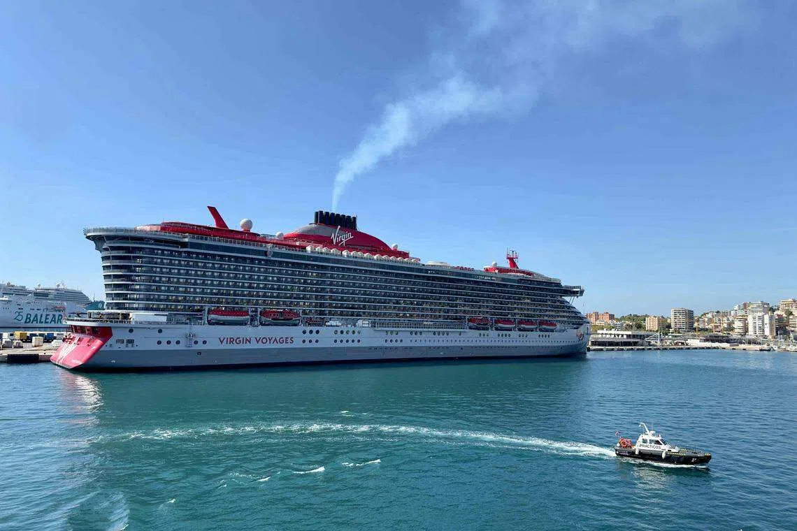 Launched at the end of 2021, Virgin Voyages operates three ships servicing the Caribbean and the Mediterranean.
