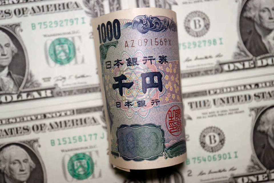 The US dollar is up 23 per cent against the Japanese currency so far this year.