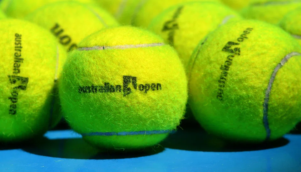 Tennis balls at the Australian Open tournament in Melbourne. This week, Netflix’s latest sports documentary series, Full Swing, which focuses on men’s professional golf, became available, just weeks after its tennis-focused series, Break Point, debuted.