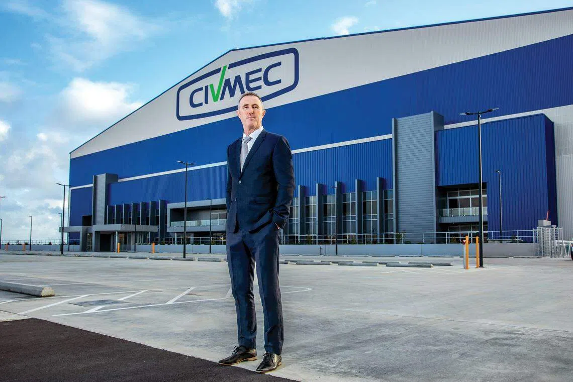 Civmec CEO Patrick Tallon notes that the key to the company’s consistent earnings growth is careful attention to cost management.