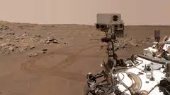 Perseverance, on a mission to search for evidence of ancient life on Mars and collect samples of rock and soil for possible return to Earth, landed in February 2021 at Jezero crater.