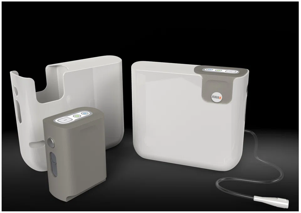 AWAK Technologies has miniaturised the typical large-sized dialysis machine, allowing patients to go through dialysis at home and on the move. 