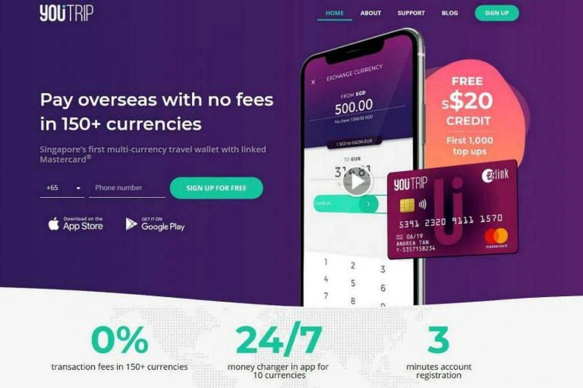 EZ-Link, You Technologies, Mastercard launch multi-currency mobile wallet with no fees
