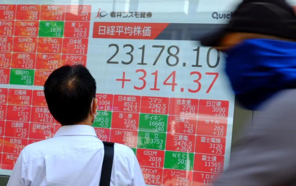 The Nikkei share average ended 1.27 per cent higher at 26,739.03 and marked a 1.18 per cent weekly gain.