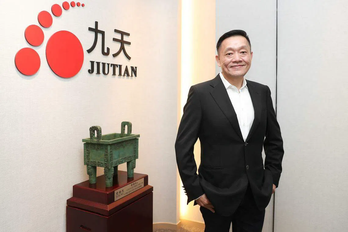 Lee Chee Seng, executive director of Jiutian Chemical Group.