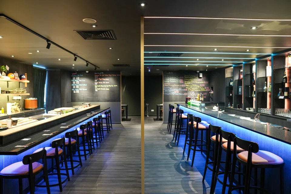 Unkai Sushi interiors