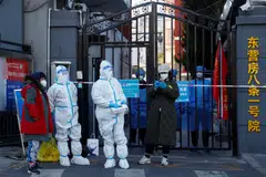 Fresh lockdowns come as infections start to rise again, with China reporting 1,321 new Covid cases for Thursday, the highest tally in two weeks. 