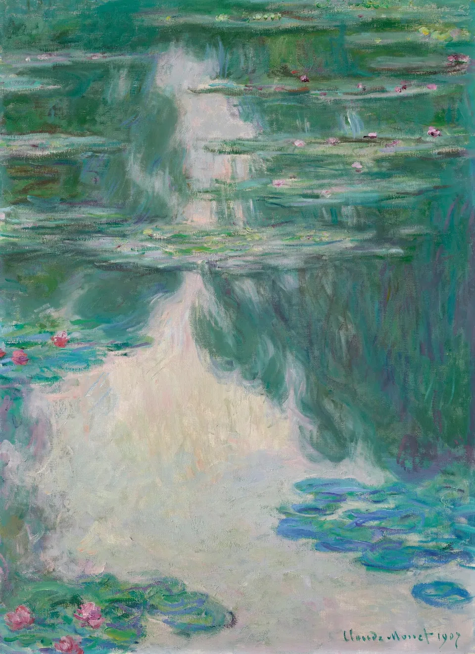 Christie’s sale this week was led by Claude Monet’s “Nymphéas, temps gris” from 1907, which sold to a phone bidder for US$36.9 million. Another Monet fetched the same price there. 