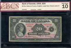 At Alliance Coin & Banknote in Almonte, Ontario, owner Sean Isaacs is preparing for an auction this month featuring some “significant” royal-themed items, including the 1935 Canadian $20 bill featuring then-Princess Elizabeth at the age of 8.