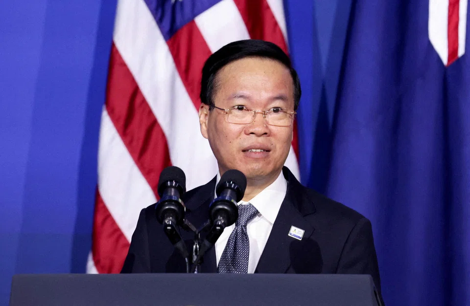 Vietnam government says President Vo Van Thuong (above) violated party rules, adding that those “shortcomings had negatively impacted public opinion, affecting the reputation of the Party, State and him personally.” 