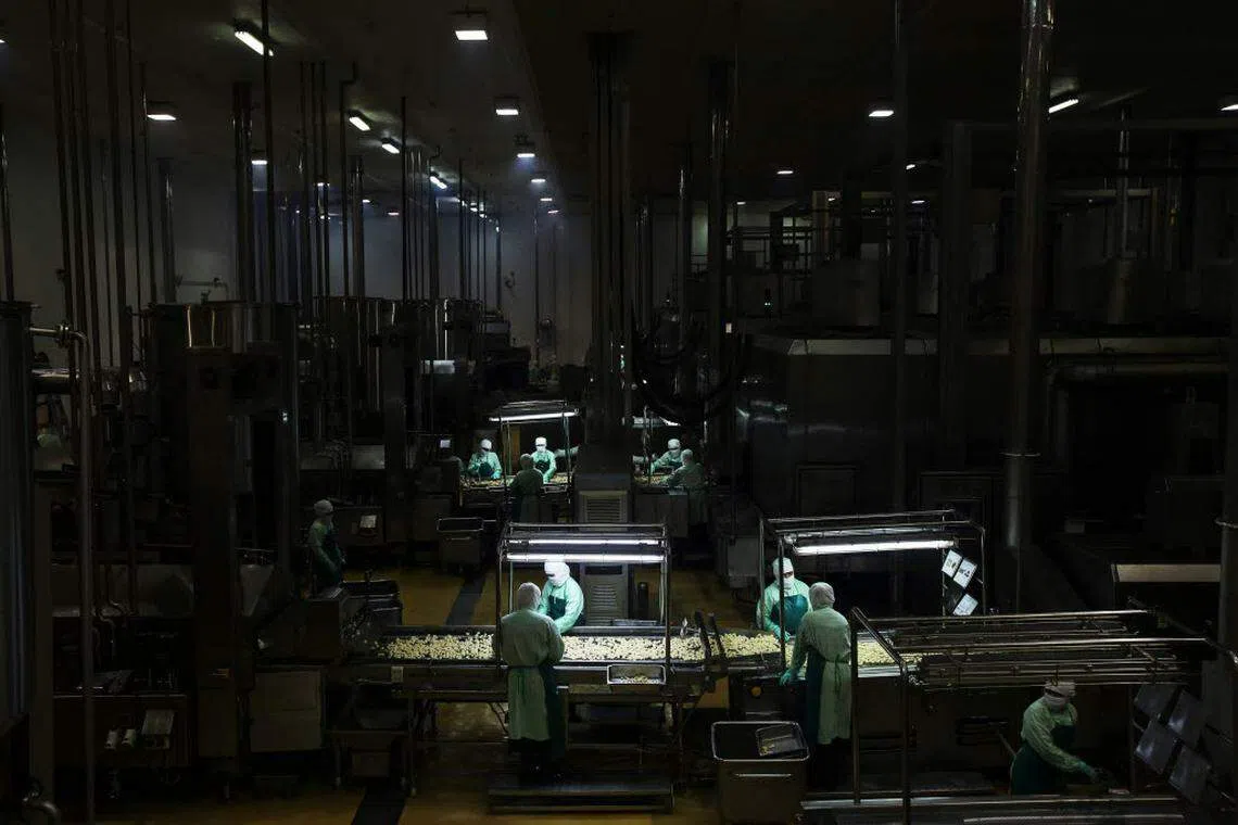 CP Foods' processing plant in Chok Chai, Nakhon Ratchasima province, Thailand.